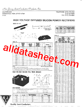 H439 Datasheet PDF - New Jersey Semi-Conductor Products, Inc.
