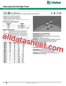 H239003 Datasheet PDF - Littelfuse