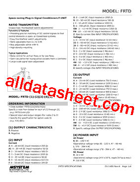 FRTD-R-KB-R Datasheet PDF - M-System Co.,Ltd.