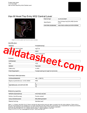 19-37-016-0487 Datasheet PDF - HARTING Technology Group
