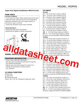 M2PHSL-2B-R2/N Datasheet PDF - M-System Co.,Ltd.