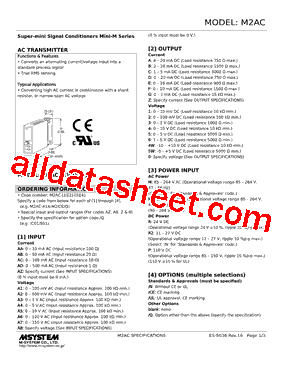 M2AC-ACE-R2/CE Datasheet PDF - M-System Co.,Ltd.