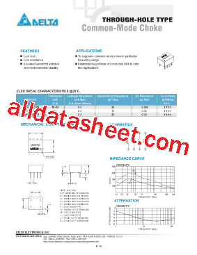 CMK08B03TH Datasheet PDF - Delta Electronics, Inc.