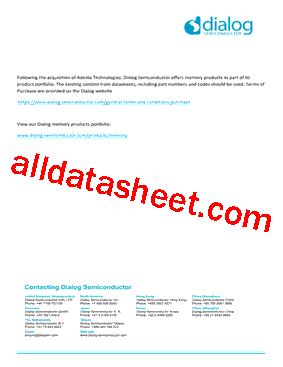 AT25QL128A Datasheet PDF - Dialog Semiconductor