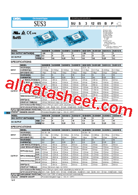 SUS3 Datasheet PDF - List of Unclassifed Manufacturers