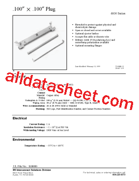 4634-7351 Datasheet PDF - 3M Electronics