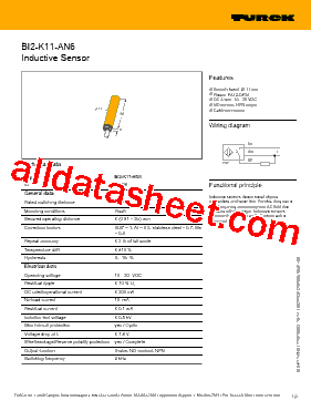 46606 Datasheet PDF - Turck, Inc.