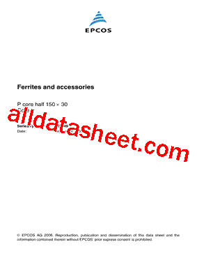 B65949A0000X027 Datasheet PDF - EPCOS