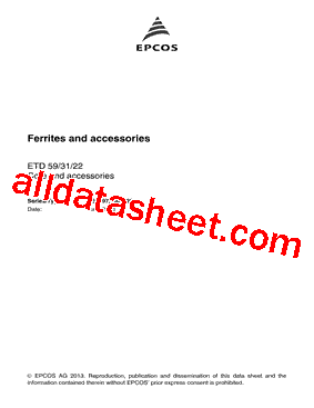 B66397G0000X127 Datasheet PDF - EPCOS
