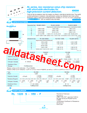 RL1632R-R100-F Datasheet PDF - List of Unclassifed Manufacturers