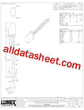 SSL-LX5097IGW-CA Datasheet PDF - LUMEX INC.
